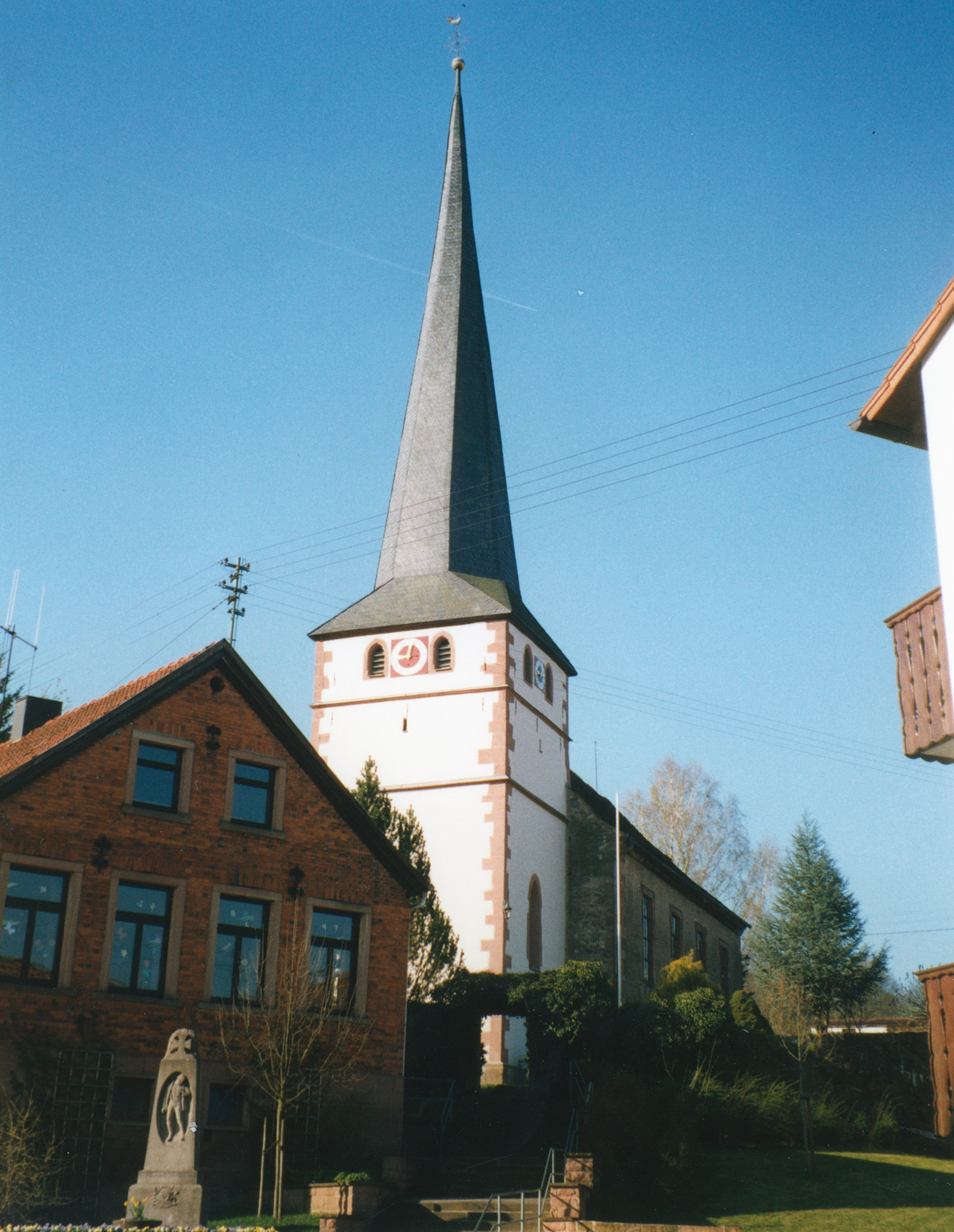 Renovierung der ev. Kirche
